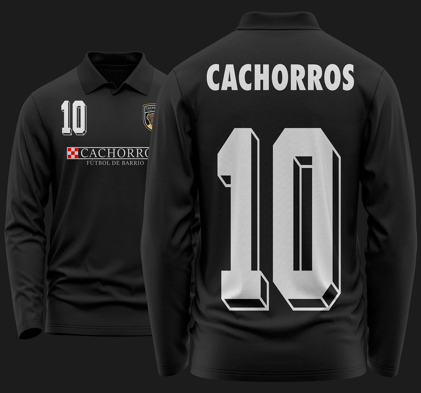 Jersey Oficial Cachorros FB con Estampado #10